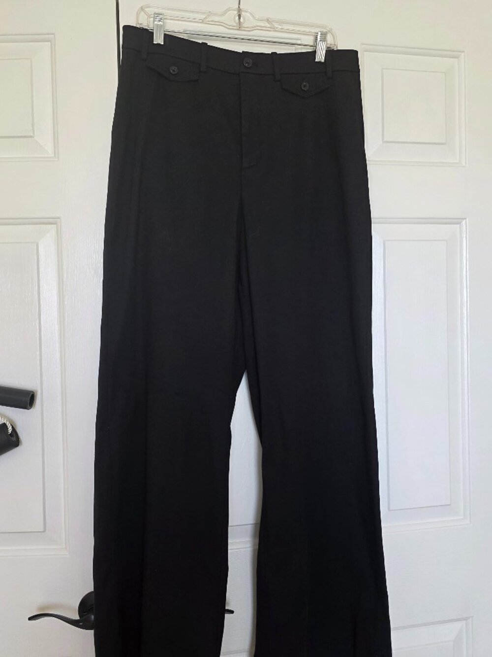 Spanx Pants Women's Black Easy Flare Pant